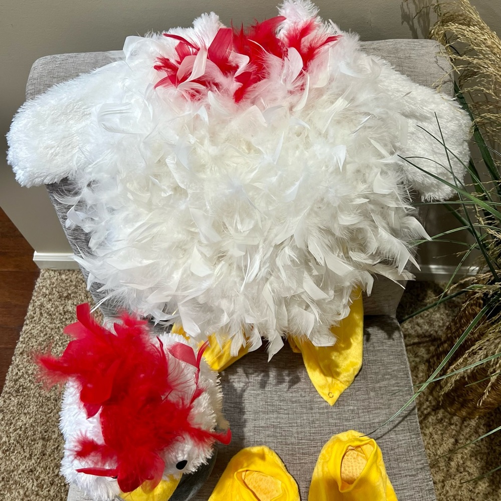 Chicken Feather Costume